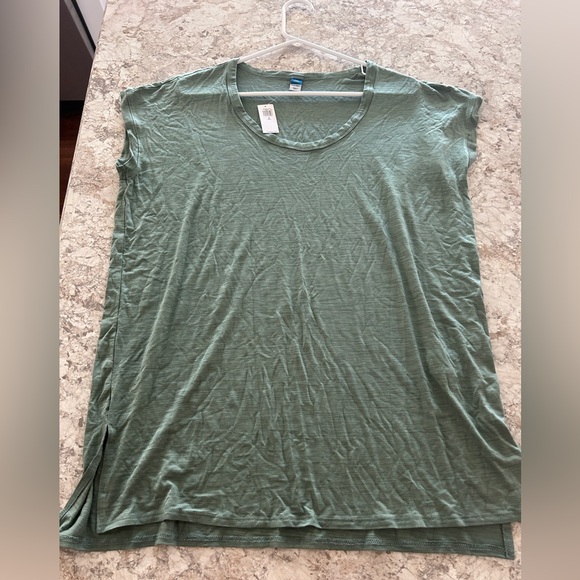 Women’s Old Navy Tee Shirt Short Sleeve Medium Tall  NWT - Picture 5 of 8